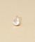 【 Solo Pierce】【 推しカラー】K18・K10 ローズクォーツ しずくハーフピアス