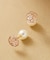 K18/10パール 数量限定パニエピアス 【SAKURA】