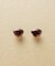 [ セカンドピアス] Pt ガーネットピアス