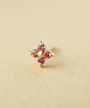 【 Solo Pierce】[ セカンドピアス] K18ピンクトルマリン ハーフピアス