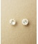 [ セカンドピアス]K18 ムーンストーンピアス(4mm)