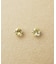 [ セカンドピアス]Pt イエローベリルピアス