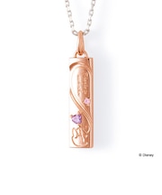 【Disney限定ジュエリーBOXでお届け】ディズニー ドナルド&デイジー / シルバー ペア ネックレス(レディス単品)