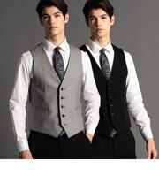 SUPER BLACK フォーマル対応リバーシブルベスト