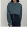 配色ステッチルーズCPOシャツ
