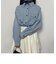 配色ステッチルーズCPOシャツ