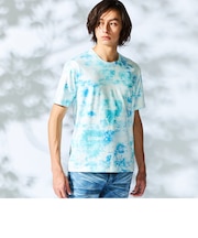 【WEB限定】ムラ柄ロゴプリント半袖Tシャツ