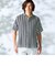 【WEB限定】ラッセルジャガード半袖シャツ