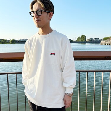 NANGA ×Grand PARK/ナンガ×グランドパーク別注ポケットロングスリーブTシャツ
