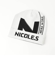 【NICOLE SPORTS】ビッグロゴビーニー