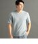 グラフィックジャカード VネックTシャツ