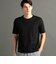 グラフィックジャカード クルーネックニットTシャツ