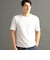 グラフィックジャカード クルーネックニットTシャツ