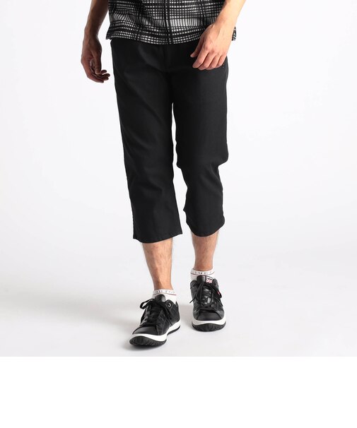 【NICOLE SPORTS】TCシャンブレーツイルクロップドパンツ