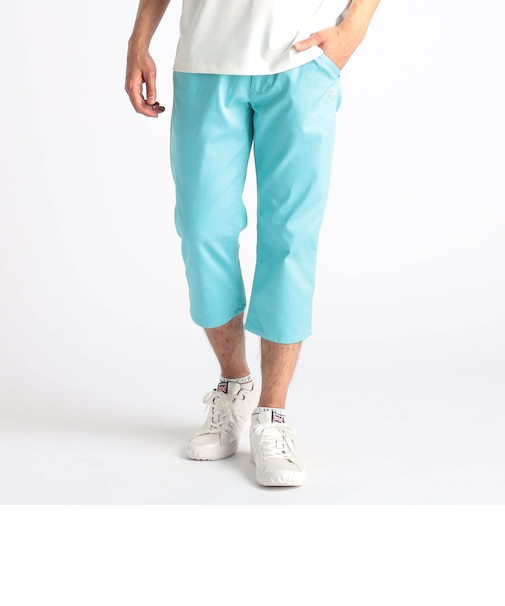 【NICOLE SPORTS】TCシャンブレーツイルクロップドパンツ