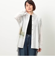 風景柄レギュラーシャツ
