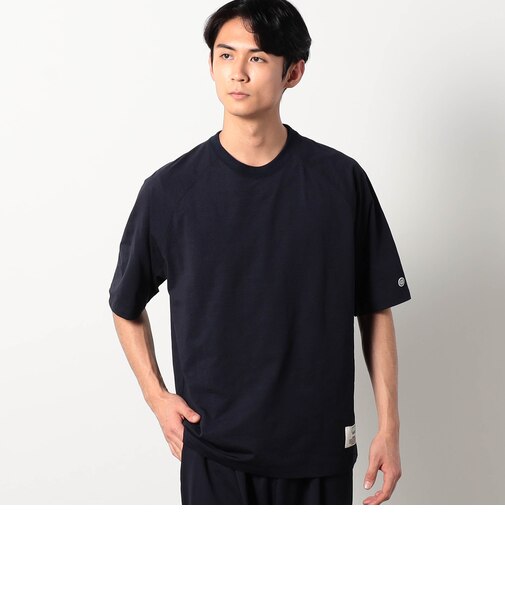 【DISCUS別注】ドットメッシュラグランTシャツ