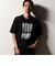 【RIELABO】グラデーションロゴプリント クルーネックTシャツ