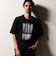 【RIELABO】グラデーションロゴプリント クルーネックTシャツ