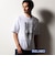 【RIELABO】グラデーションロゴプリント クルーネックTシャツ