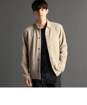 トリコットワッシャージャカード シャツアウター