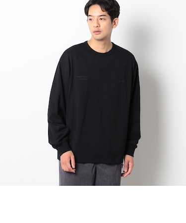 NANGA(ナンガ)別注バックプリントドローコードロングスリーブTシャツ