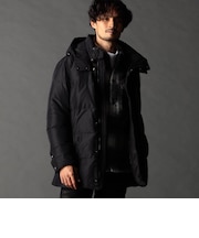 【25年モデル EC限定再販売】ストレッチシャンブレー ダウンブルゾン