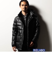 【RIELABO】フード着脱ダウンコート