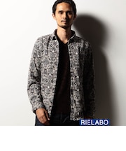 【RIELABO】オリエンタルプリントシャツ(日本製)