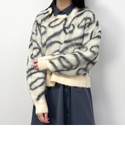 シャギージャガードプルオーバー