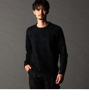 【25年モデル EC限定再販売】モールチェックジャカード プルオーバーニット
