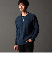 【25年モデル EC限定再販売】モールチェックジャカード プルオーバーニット