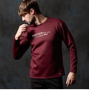 ストレッチポンチジェルプリント長袖Tシャツ