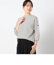 日本製 デラヴェ 天竺ボーダーカットソー