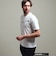 【HIDEAWAYS BLACK】激シルケットVネック半袖Ｔシャツ