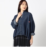 【BROOKLYN OVERALL 】ドロスト仕様 ブルゾンライクシャツ