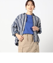 【BROOKLYN OVERALL 】ドロスト仕様 ブルゾンライクシャツ