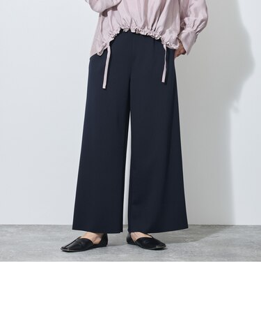 ダンボールニットワイドパンツ