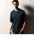 【RIELABO】シルク混ストレッチスムースＴシャツ