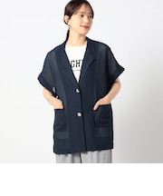 メッシュ半袖ジャケット