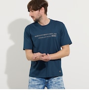 メタルジェルプリント半袖Tシャツ