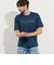 メタルジェルプリント半袖Tシャツ