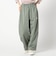 【BROOKLYN OVERALL】ウエストドローコードコクーンパンツ