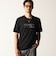 メタルジェルプリントクルーネックＴシャツ