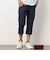 【NICOLE SPORTS】シャンブレークロップドパンツ
