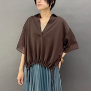シアーミックススキッパーシャツ