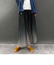 着心地抜群！大人グラデーションプリーツスカート