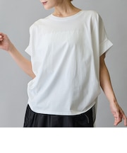 コクーンタックロゴ刺繍プルオーバー