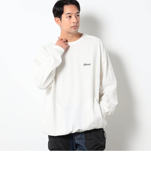 NANGA別注ドローコードロングスリーブTシャツ