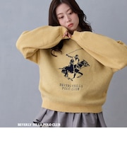 【BEVERLY HILLS POLO CLUB】ロゴニットプルオーバー